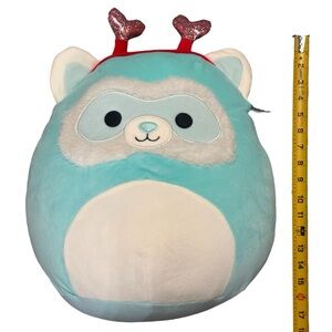 Squishmallow  Plush Anneli The Valentines Day Ferret Heart Plush 14” NWT